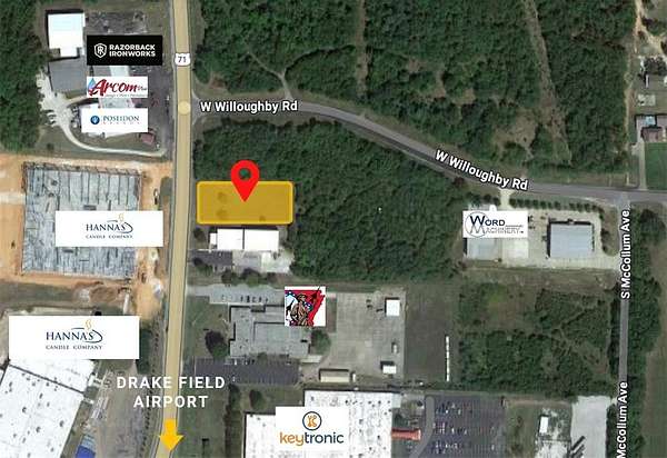 0.8 Acres of Mixed-Use Land for Sale in Fayetteville, Arkansas