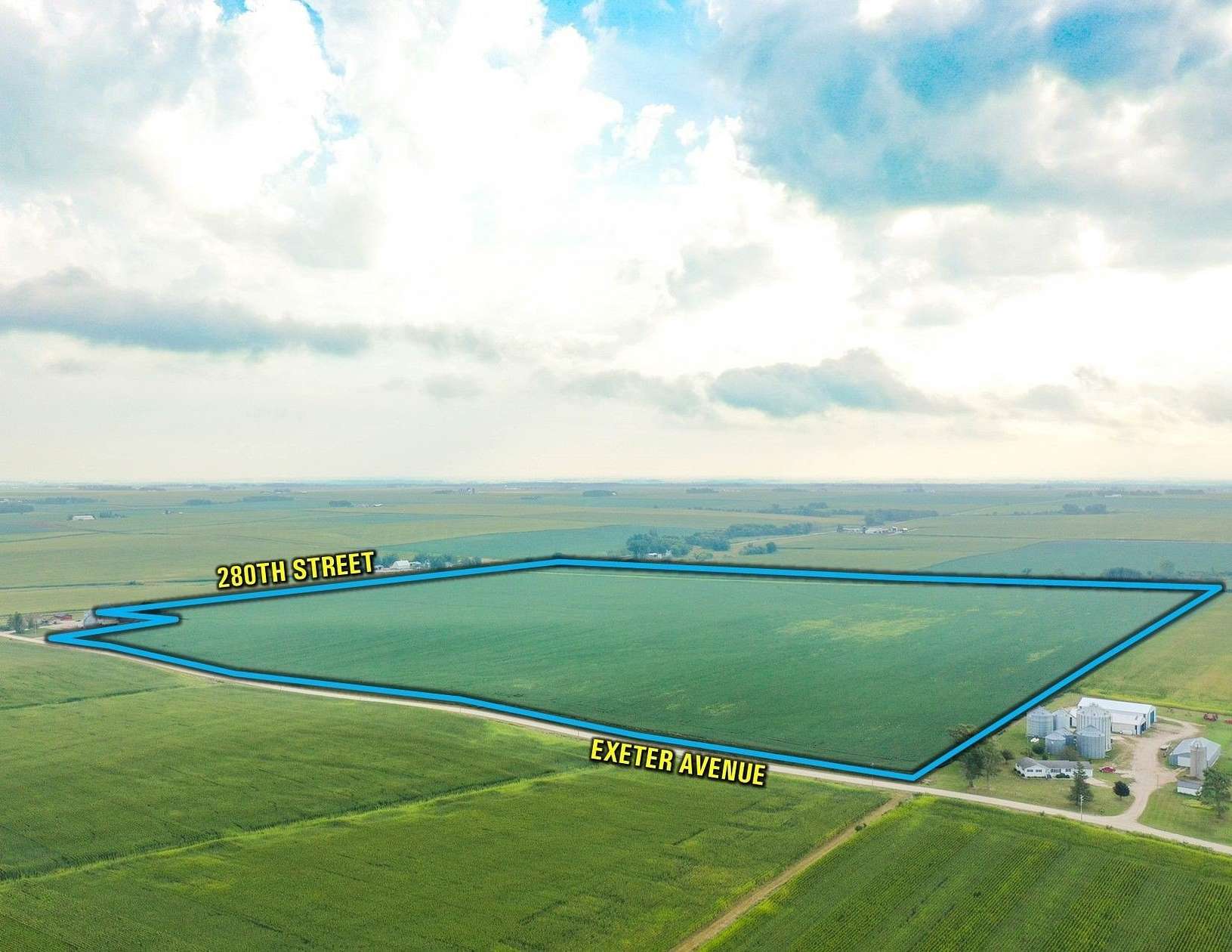 155.22 Acres of Agricultural Land for Auction in Nashua, Iowa