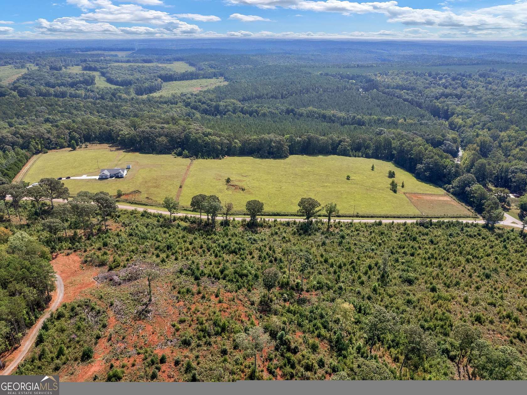 39.59 Acres of Agricultural Land with Home for Sale in Thomaston, Georgia