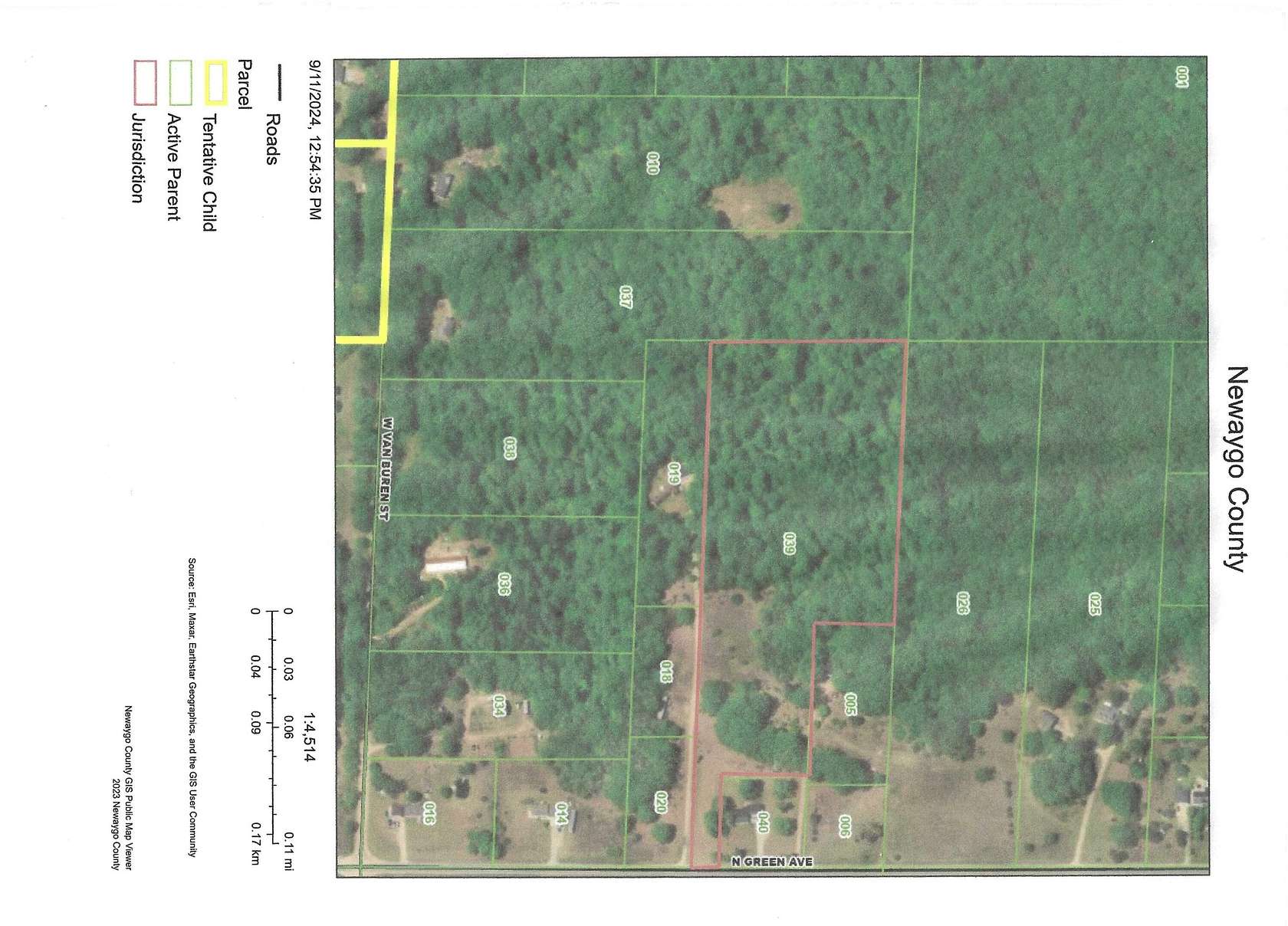 10.62 Acres of Land for Sale in Hesperia, Michigan