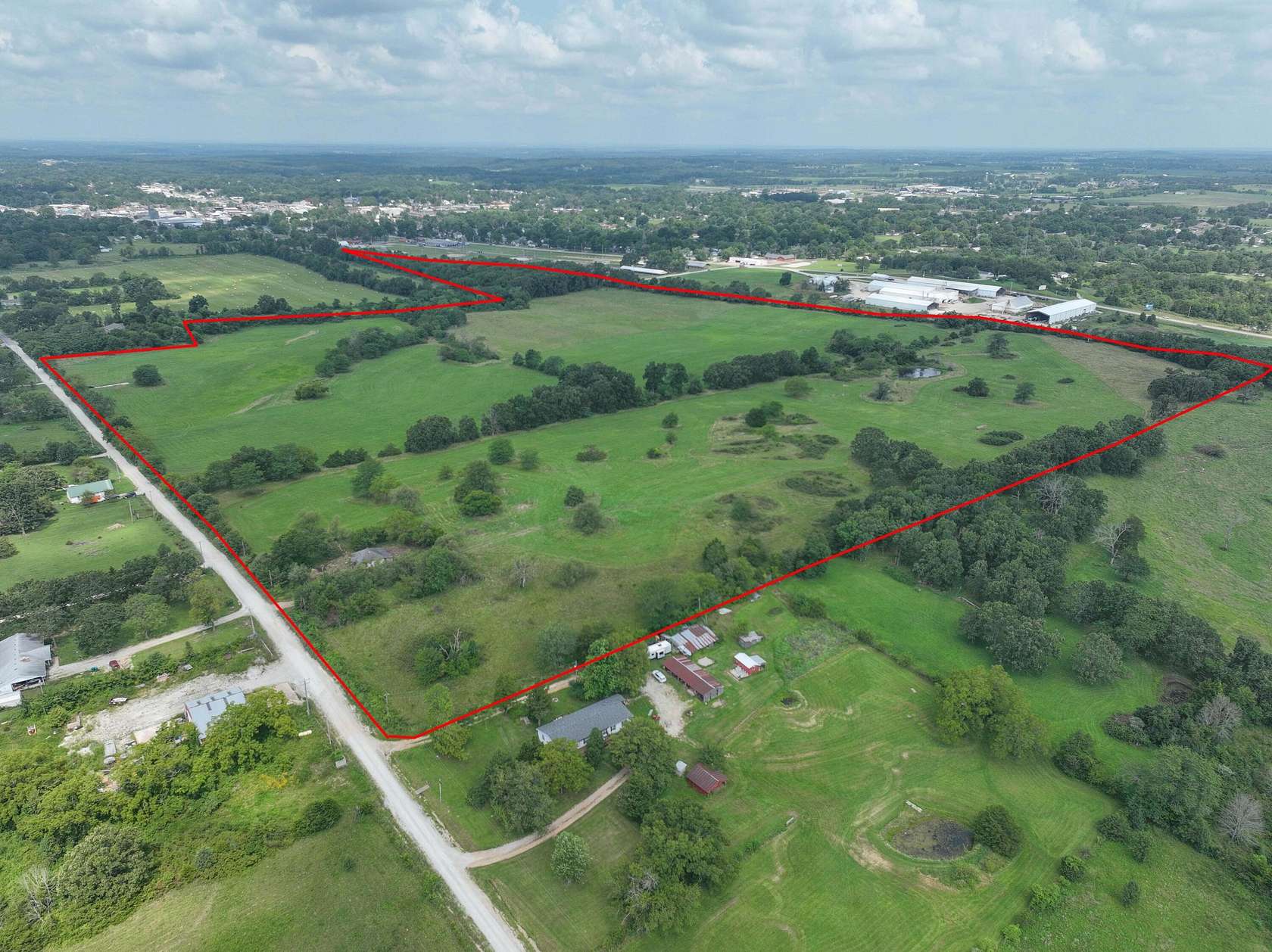 89.3 Acres of Agricultural Land for Sale in Mountain Grove, Missouri