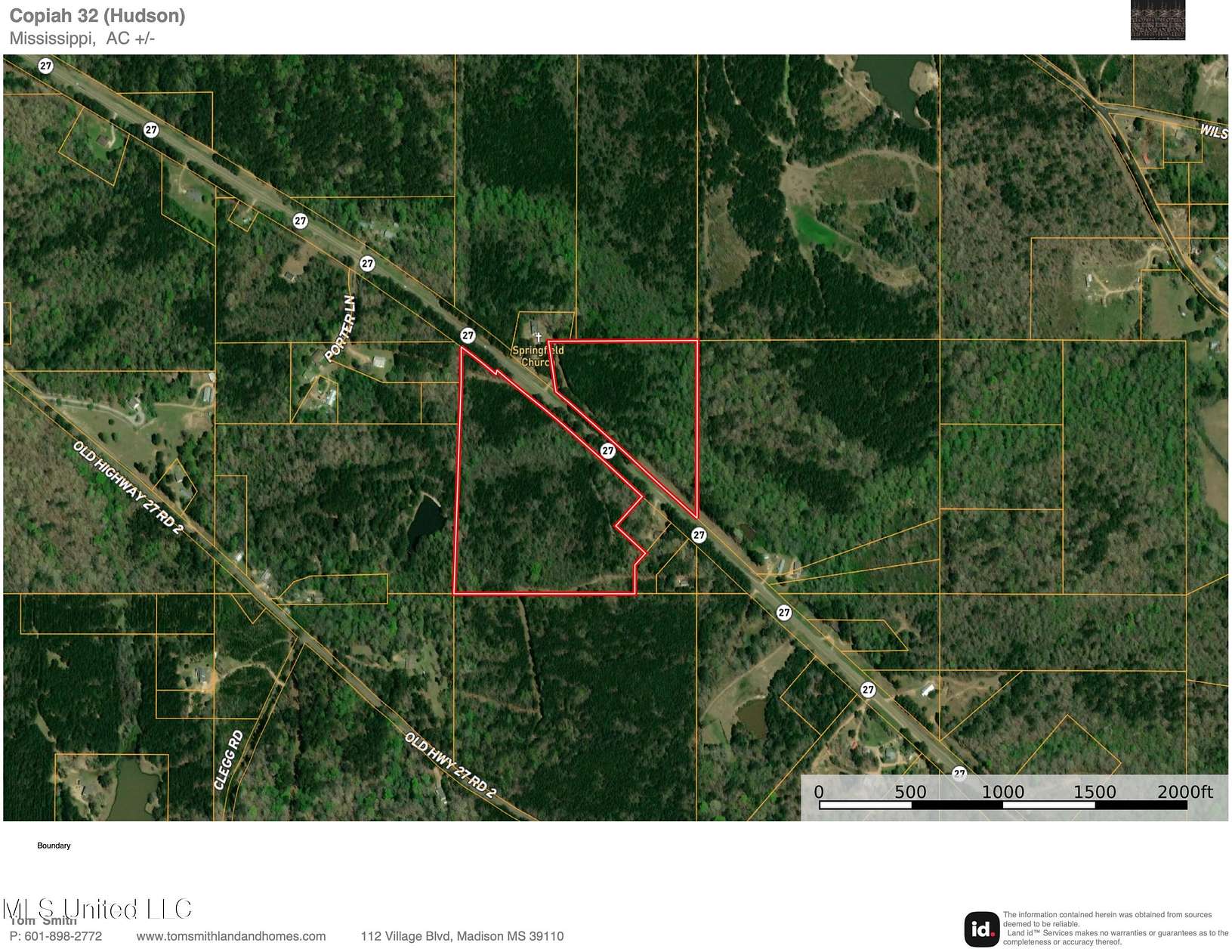 32 Acres of Recreational Land for Sale in Crystal Springs, Mississippi