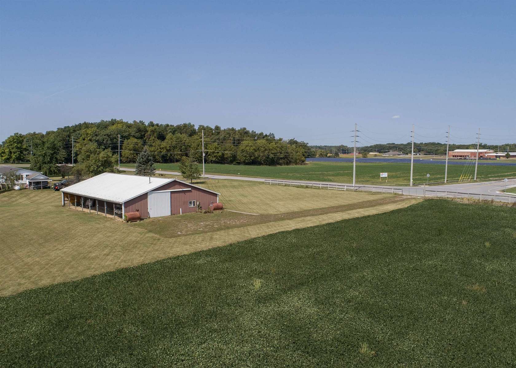 114.45 Acres of Land for Sale in Fremont, Indiana