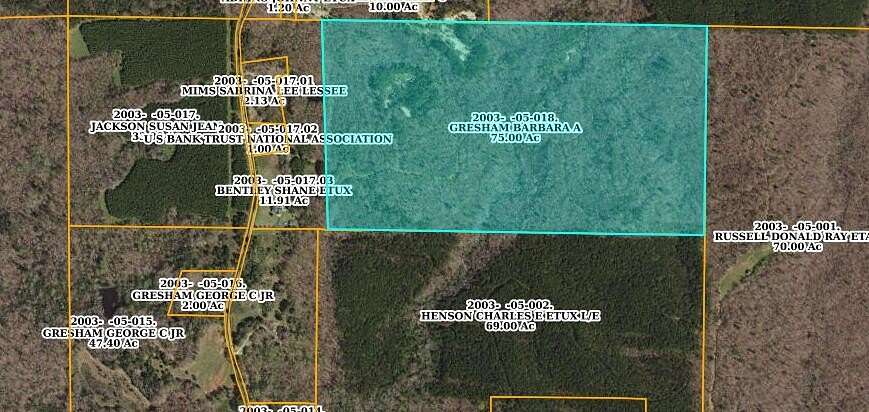 75 Acres of Recreational Land for Sale in Belmont, Mississippi