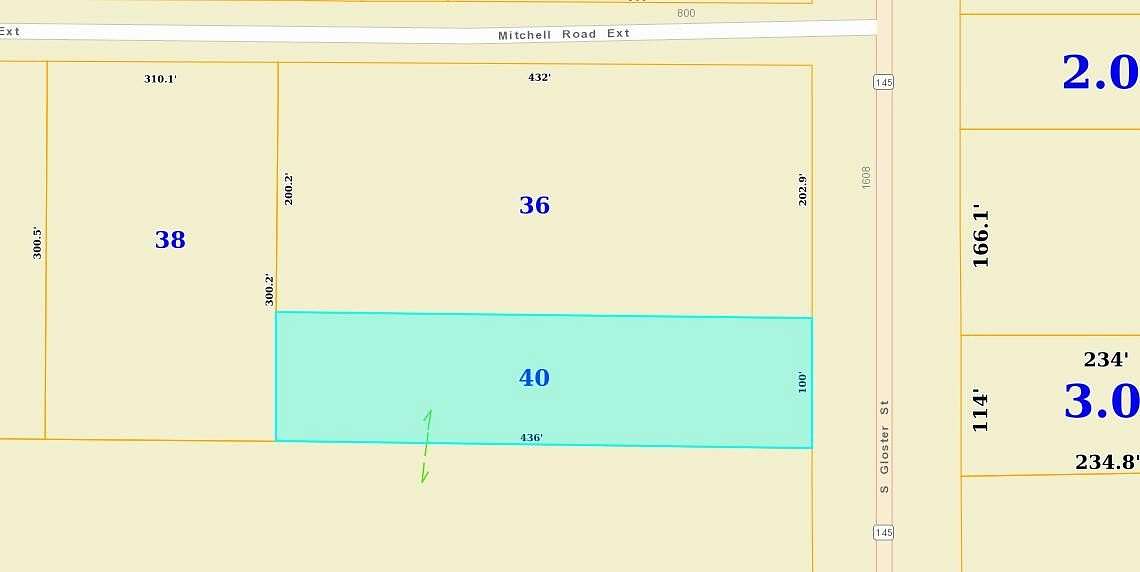 1 Acre of Mixed-Use Land for Sale in Tupelo, Mississippi