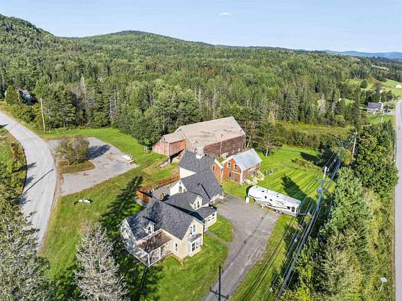 7.06 Acres of Residential Land with Home for Sale in Colebrook, New Hampshire