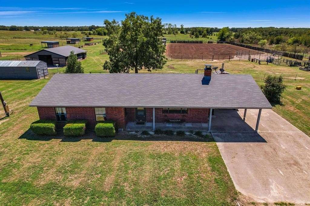 11.4 Acres of Land with Home for Sale in Bowie, Texas