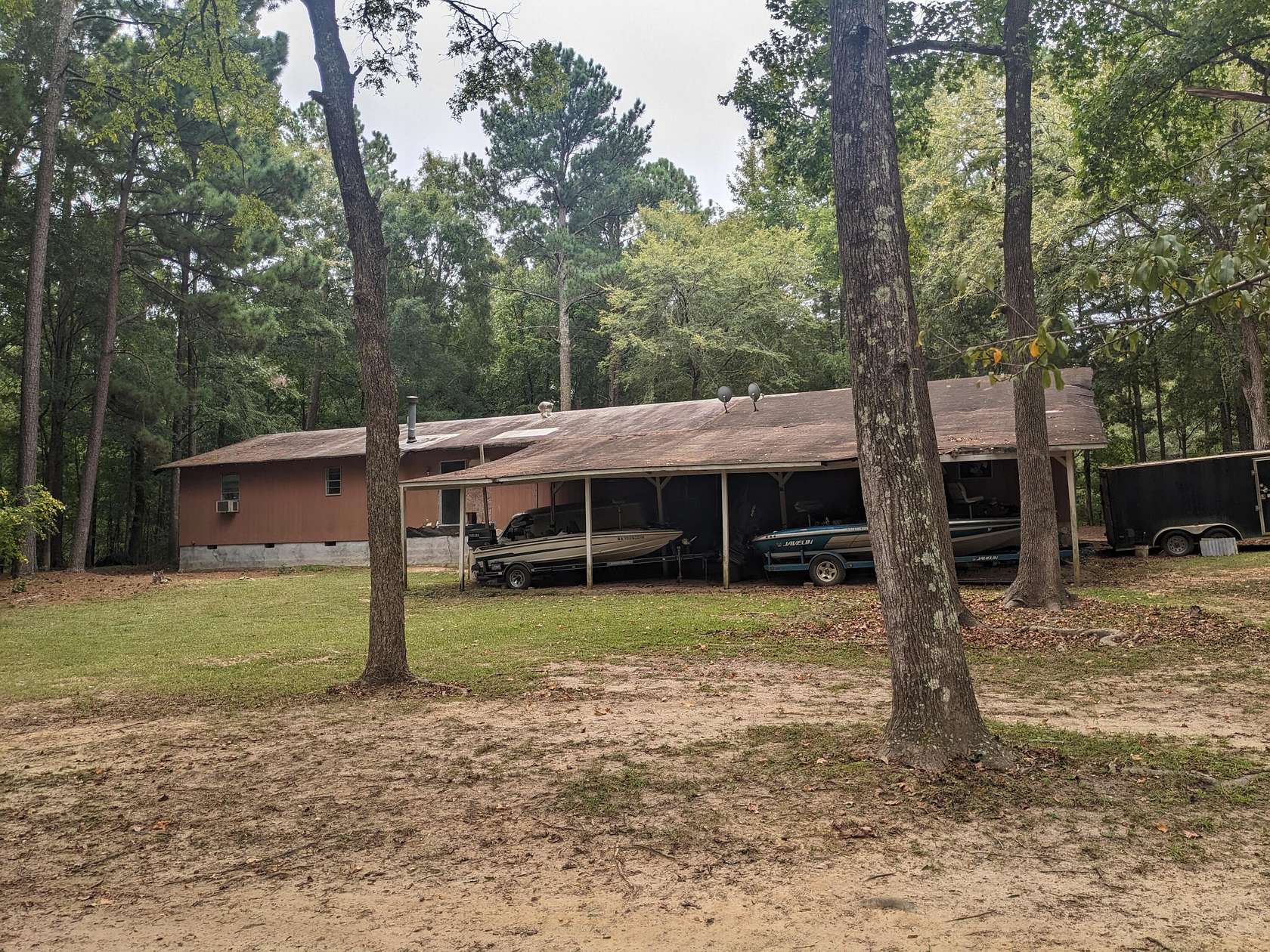 5.6 Acres of Residential Land with Home for Sale in Appling, Georgia