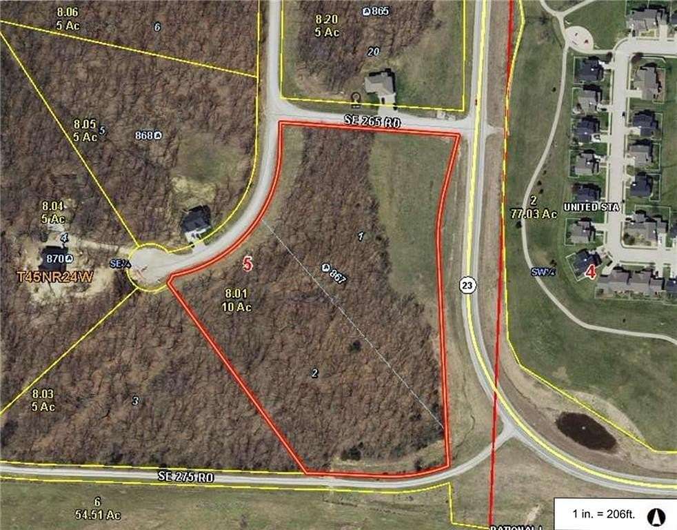 10 Acres of Residential Land for Sale in Knob Noster, Missouri