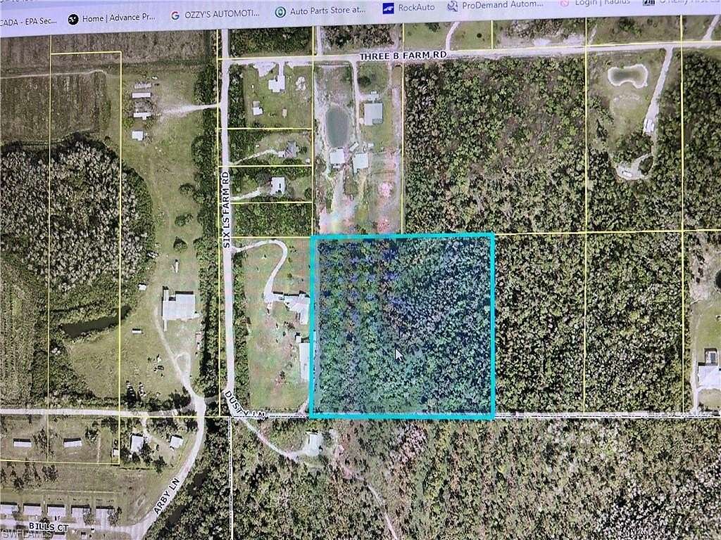 9.966 Acres of Residential Land for Sale in Estero, Florida