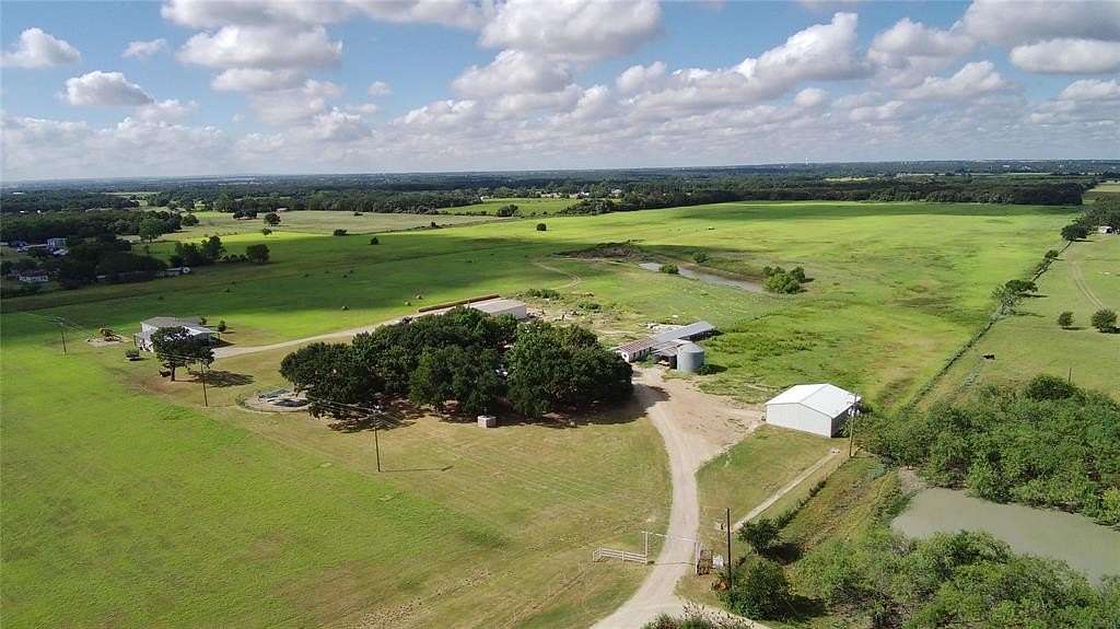 75.61 Acres of Agricultural Land with Home for Sale in Gholson, Texas