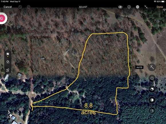 8.8 Acres of Land for Sale in Palestine, Texas