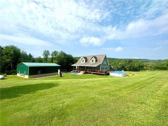 7.13 Acres of Land with Home for Sale in Unadilla, New York