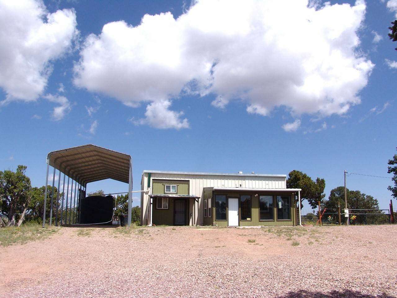 21.85 Acres of Land with Home for Sale in Pie Town, New Mexico