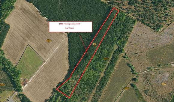 7.47 Acres of Residential Land for Sale in Orangeburg, South Carolina