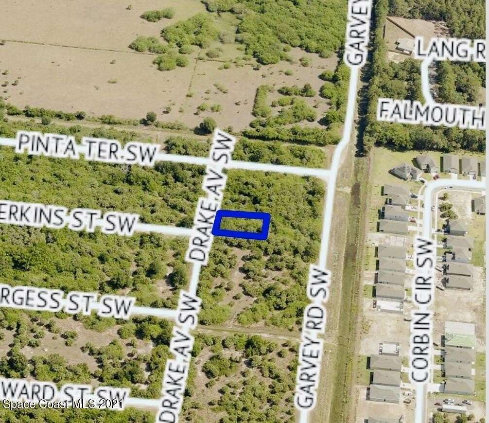 0.23 Acres of Residential Land for Sale in Palm Bay, Florida