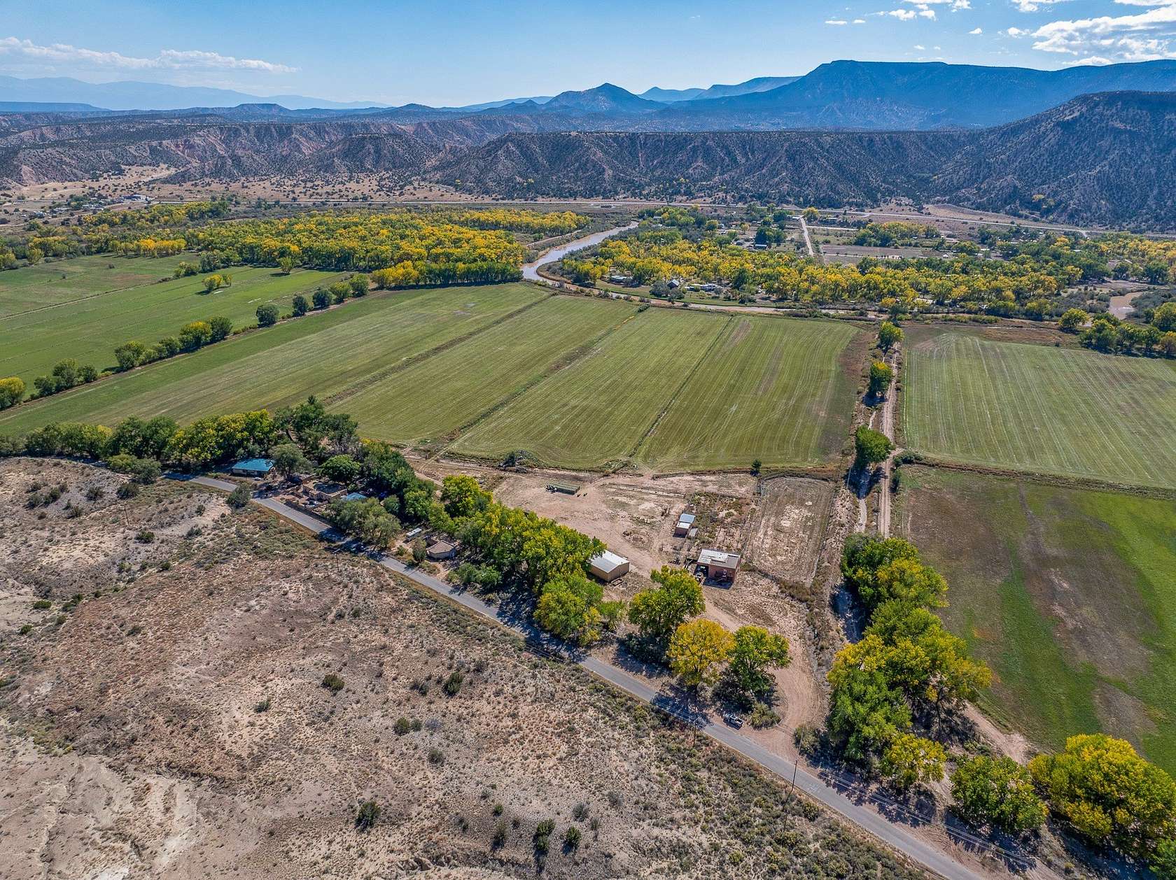 66.1 Acres of Agricultural Land with Home for Sale in Abiquiu, New Mexico