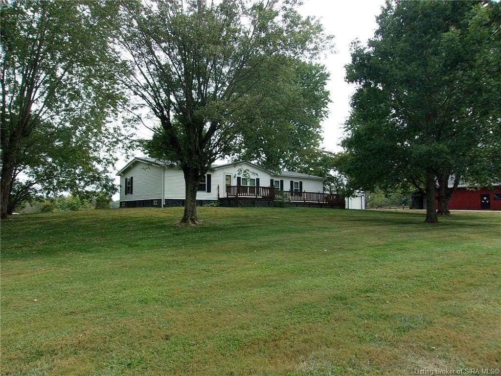 4.3 Acres of Residential Land with Home for Sale in Hardinsburg, Indiana