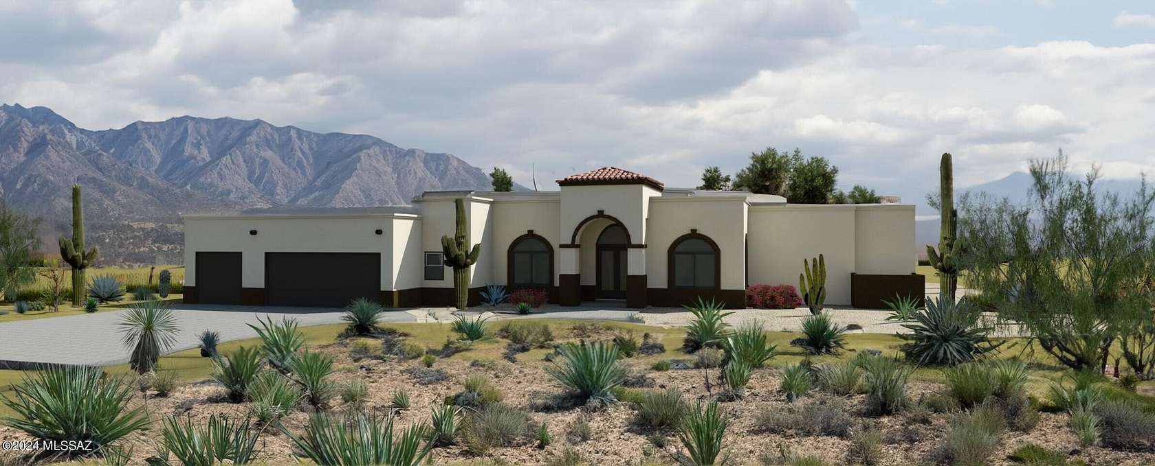 3.33 Acres of Residential Land with Home for Sale in Tucson, Arizona