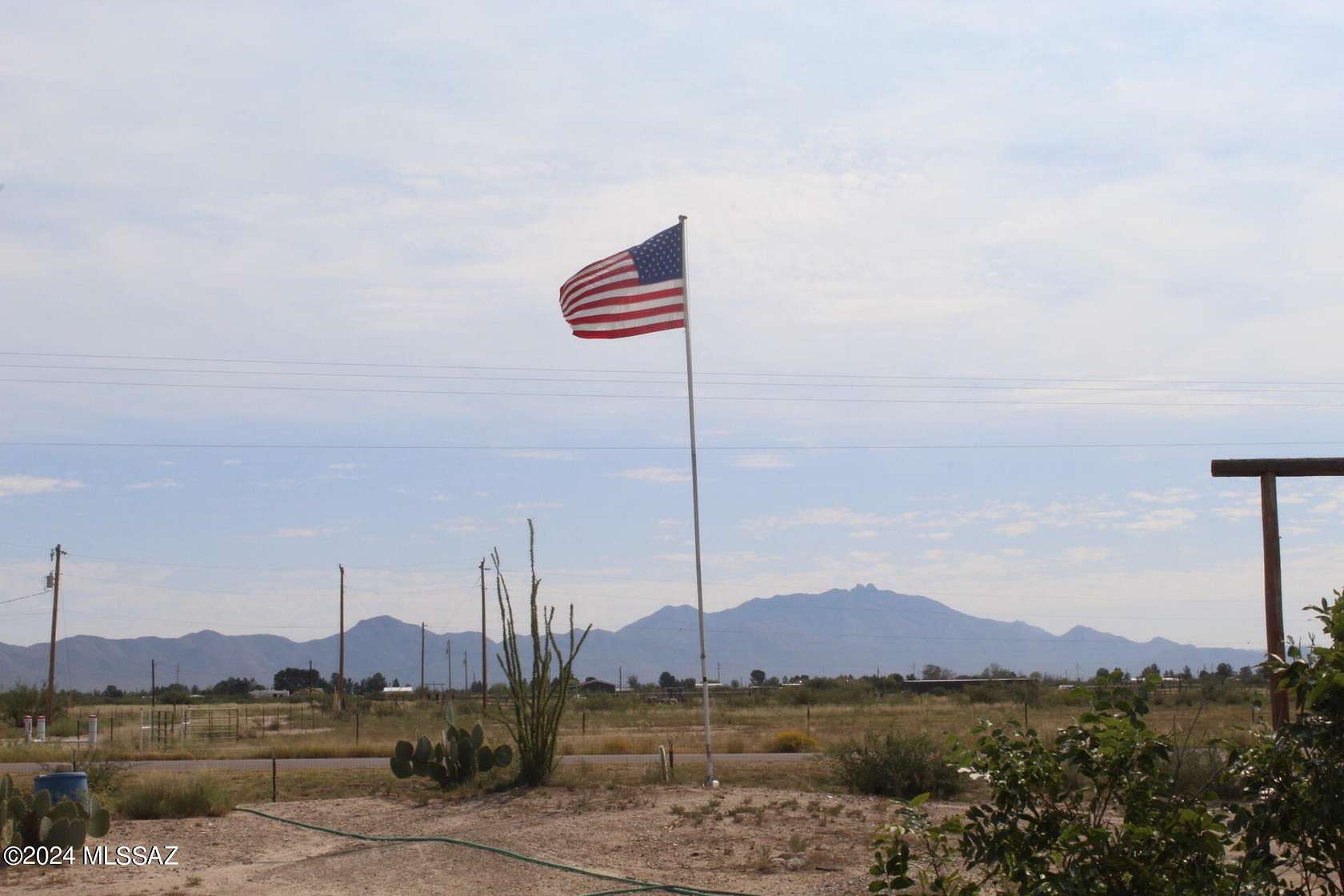 6.24 Acres of Residential Land with Home for Sale in Willcox, Arizona