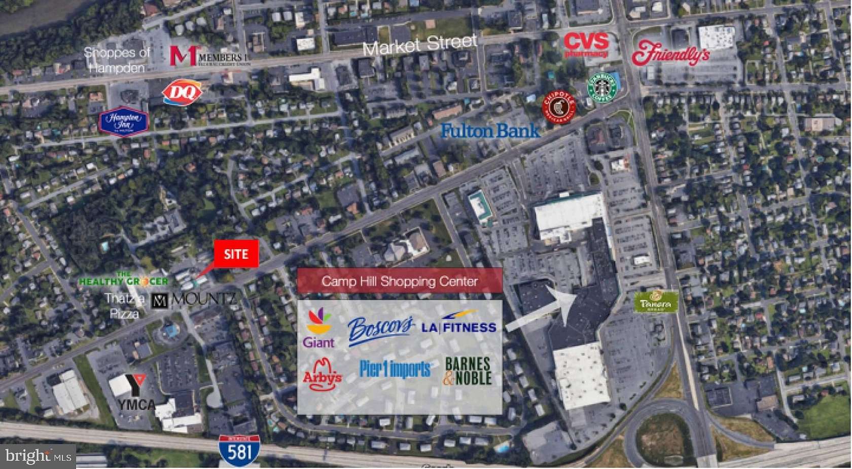 3.29 Acres of Commercial Land for Sale in Camp Hill, Pennsylvania