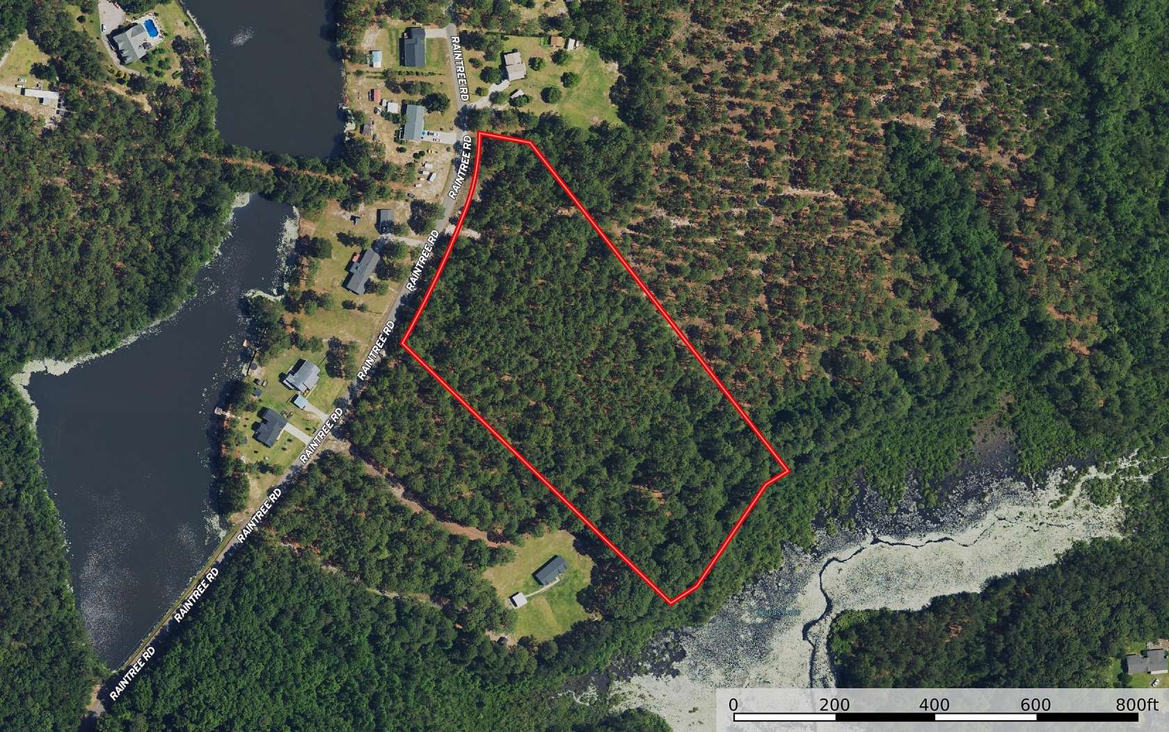 6.8 Acres of Land for Sale in Hamlet, North Carolina