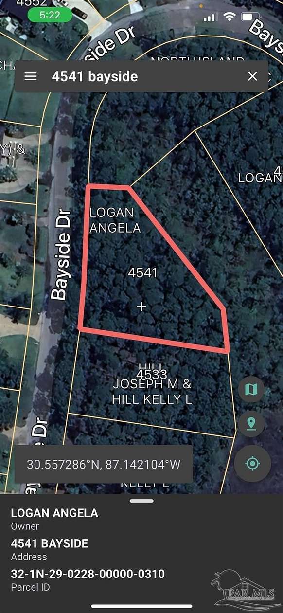 0.5 Acres of Residential Land for Sale in Milton, Florida