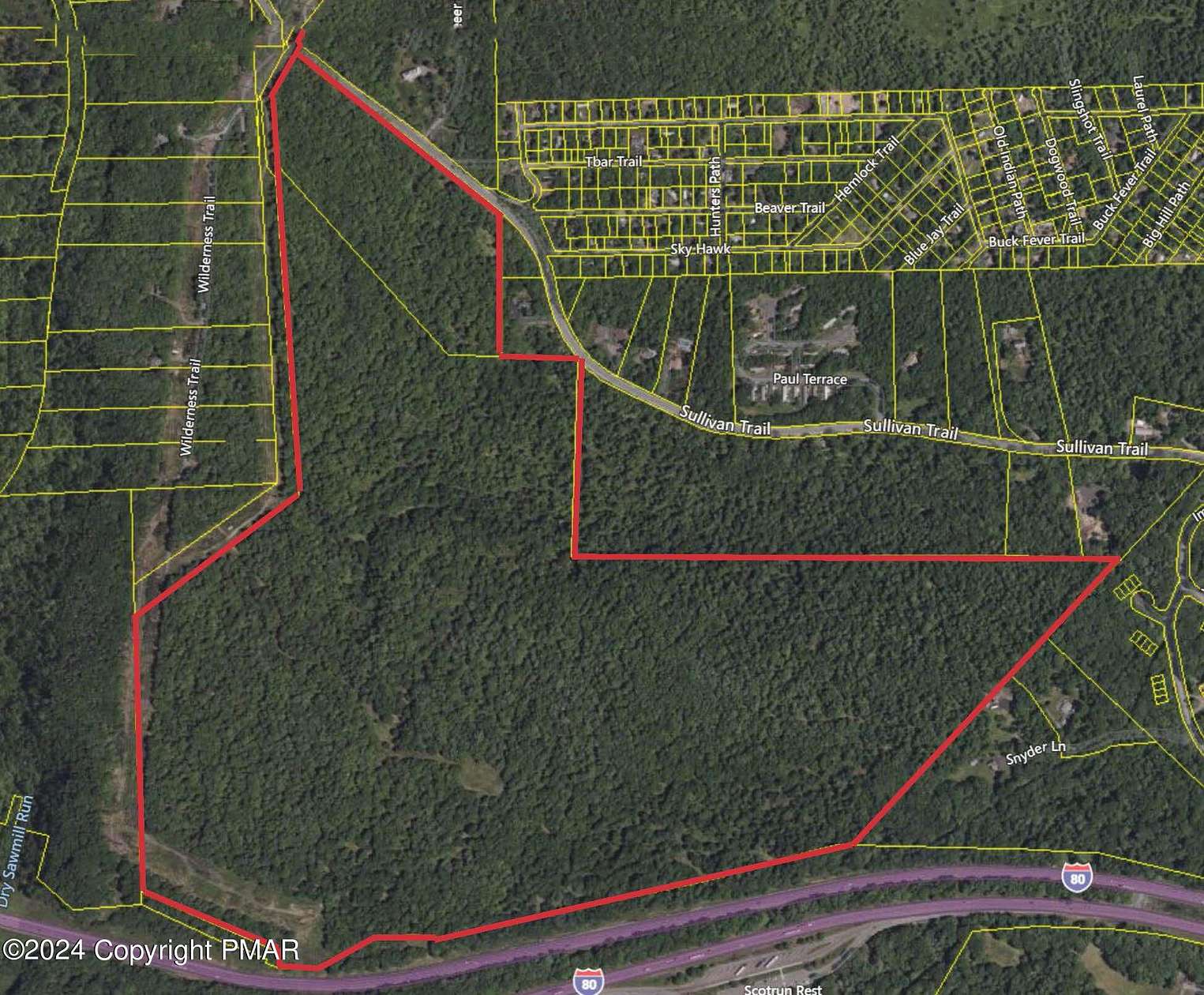 199.3 Acres of Land for Sale in Scotrun, Pennsylvania