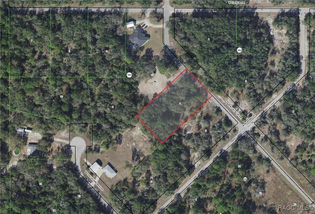 1.16 Acres of Residential Land for Sale in Crystal River, Florida