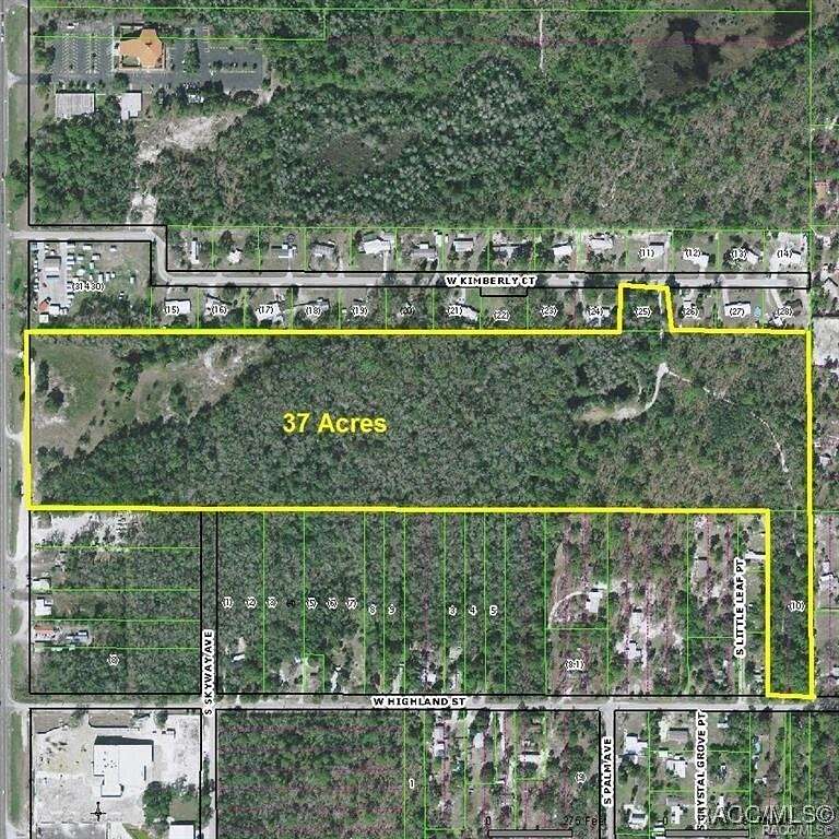 33.26 Acres of Land for Sale in Homosassa, Florida