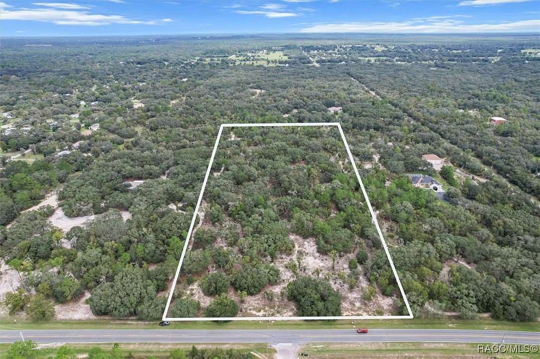 10.56 Acres of Recreational Land for Sale in Lecanto, Florida