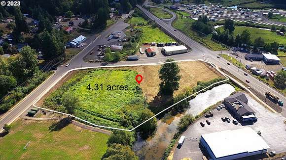 4.31 Acres of Commercial Land for Sale in Clatskanie, Oregon