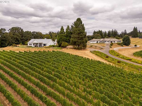 24.6 Acres of Agricultural Land with Home for Sale in Yamhill, Oregon