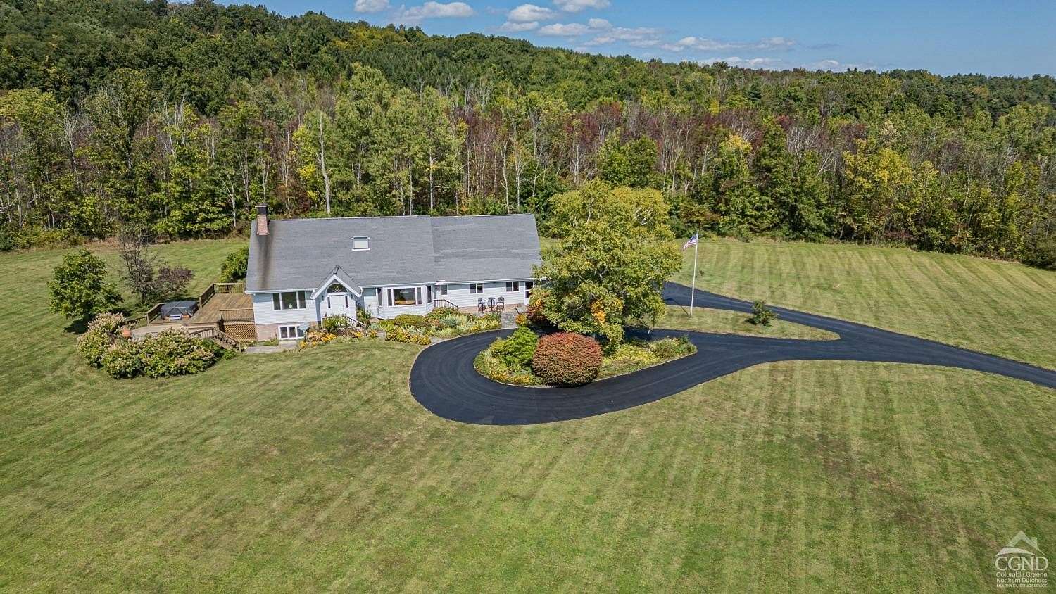 8.11 Acres of Residential Land with Home for Sale in Durham, New York