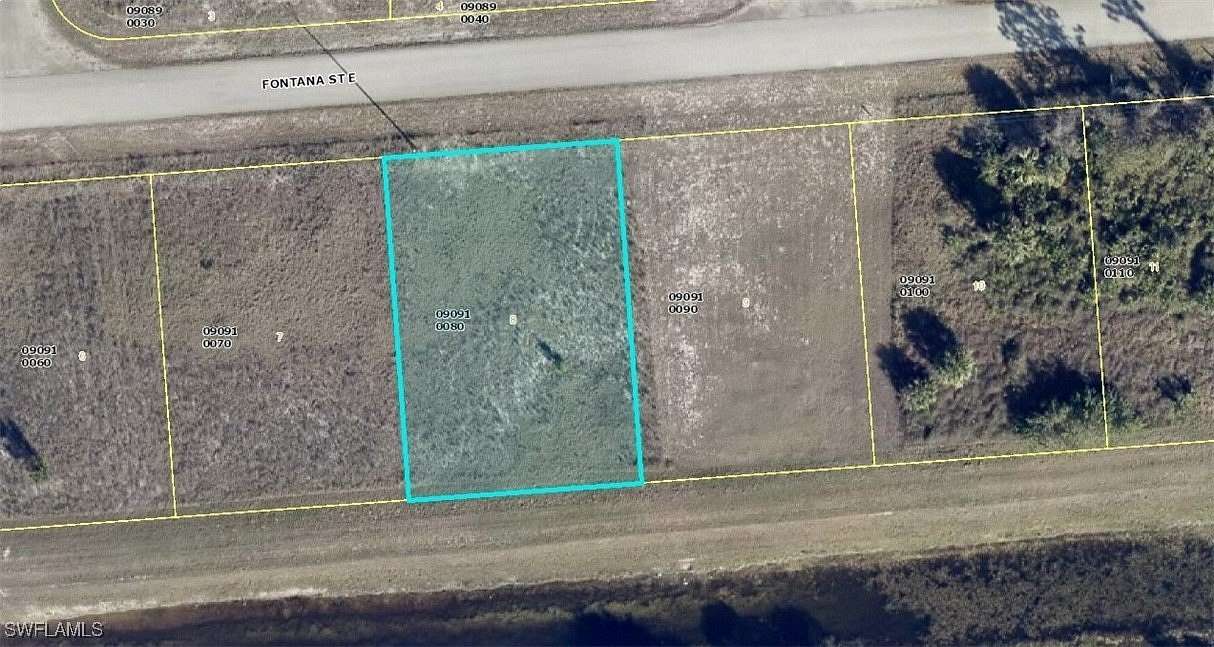 0.244 Acres of Residential Land for Sale in Lehigh Acres, Florida