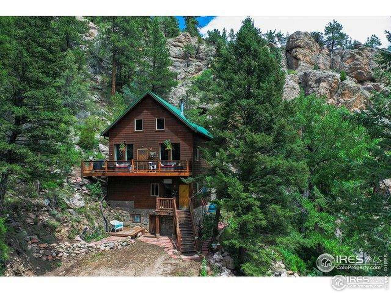 2.12 Acres of Residential Land with Home for Sale in Drake, Colorado