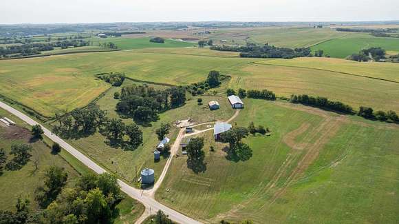 10.63 Acres of Land with Home for Sale in Darlington, Wisconsin