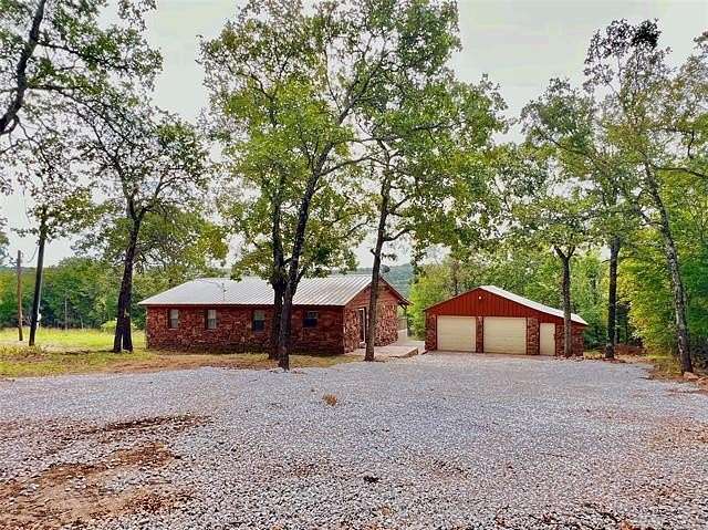 5 Acres of Residential Land with Home for Sale in Vian, Oklahoma