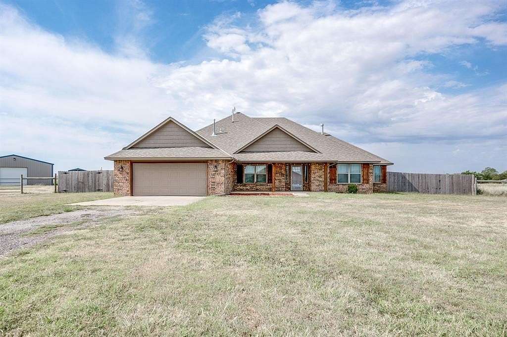 5.03 Acres of Land with Home for Sale in Piedmont, Oklahoma