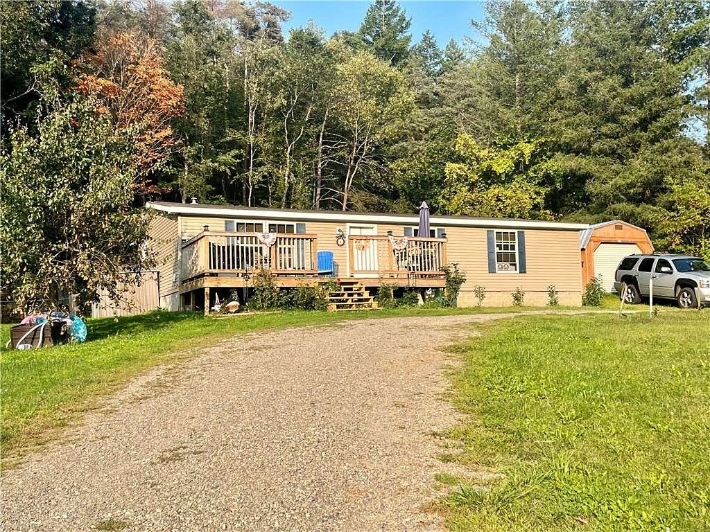 8.16 Acres of Residential Land with Home for Sale in Cohocton, New York