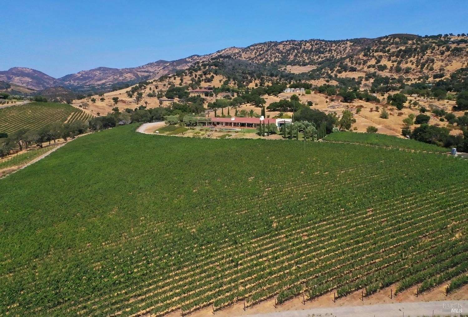 20.43 Acres of Agricultural Land with Home for Lease in Napa, California