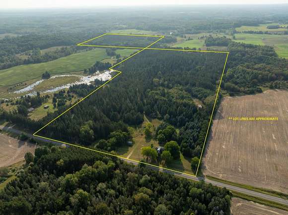 110 Acres of Recreational Land with Home for Sale in Tustin, Michigan