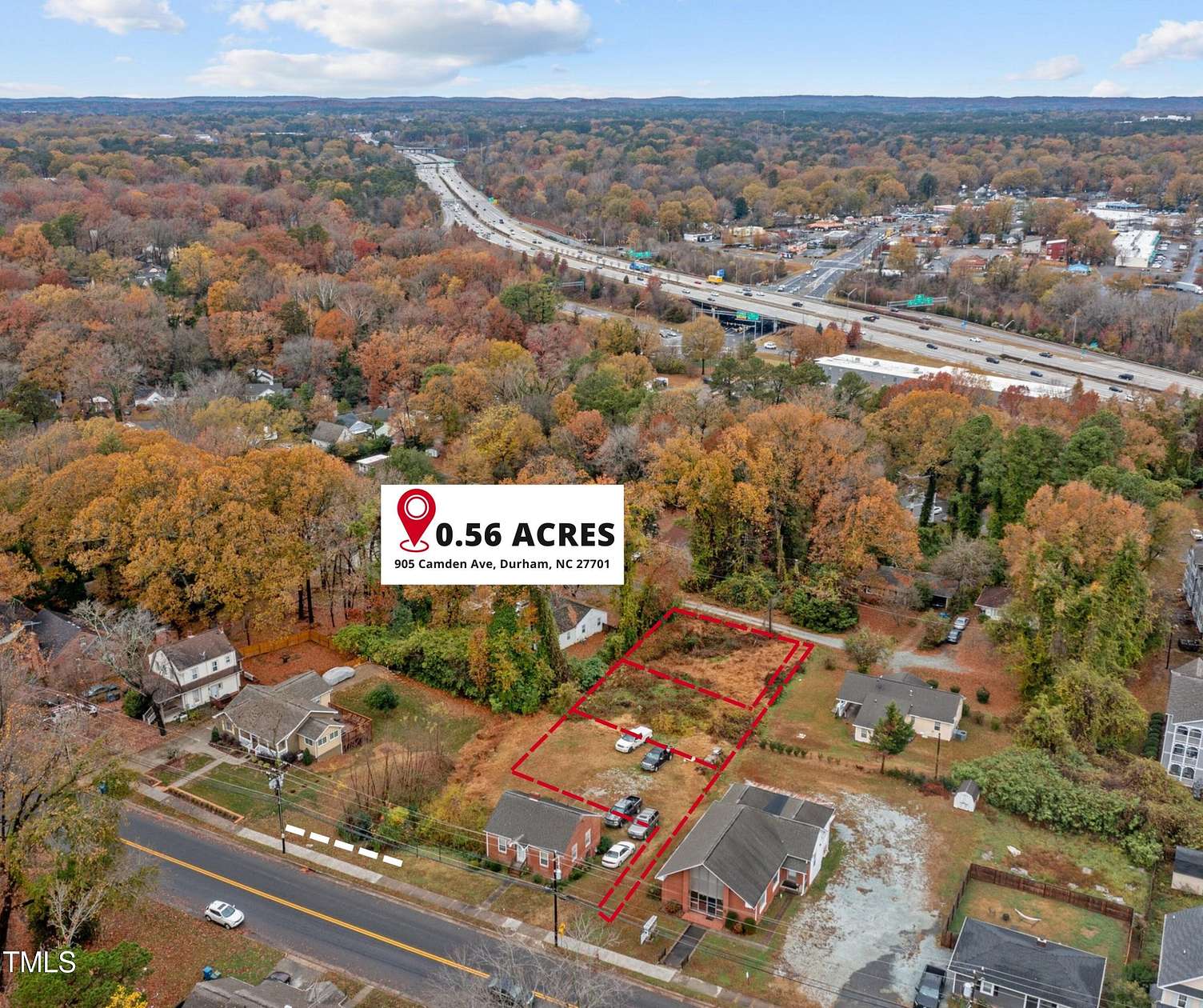 0.56 Acres of Residential Land for Sale in Durham, North Carolina