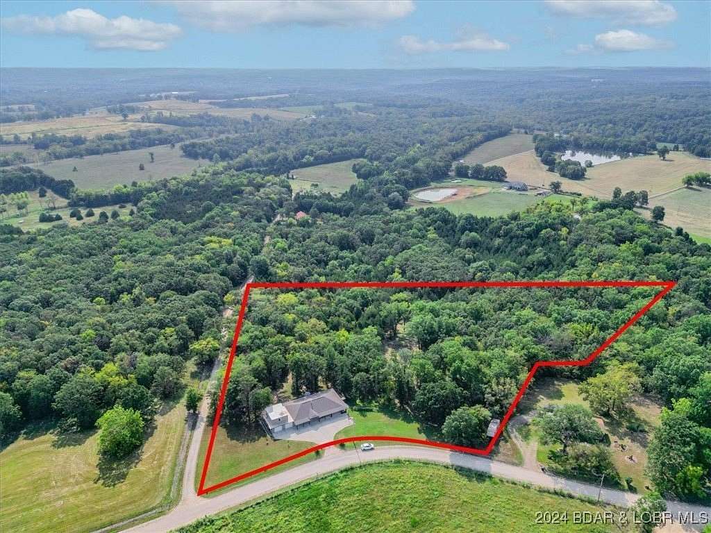 4.6 Acres of Residential Land with Home for Sale in Eldon, Missouri