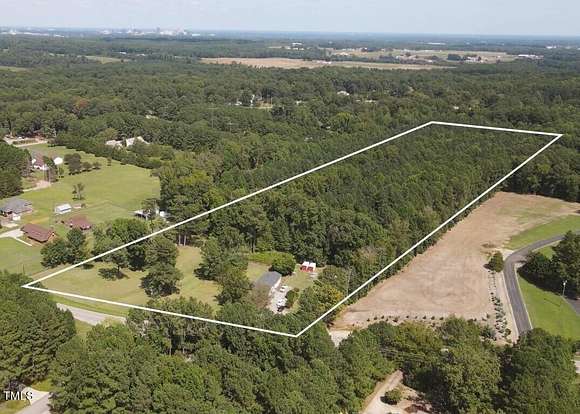 17.58 Acres of Land with Home for Sale in Raleigh, North Carolina