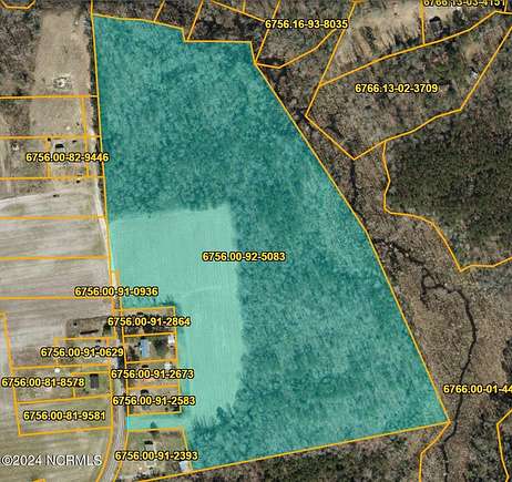 34.3 Acres of Recreational Land for Sale in Plymouth, North Carolina