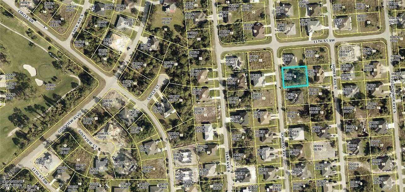 0.295 Acres of Residential Land for Sale in Lehigh Acres, Florida