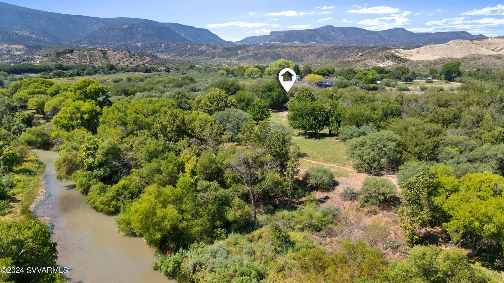 6.5 Acres of Residential Land with Home for Sale in Camp Verde, Arizona