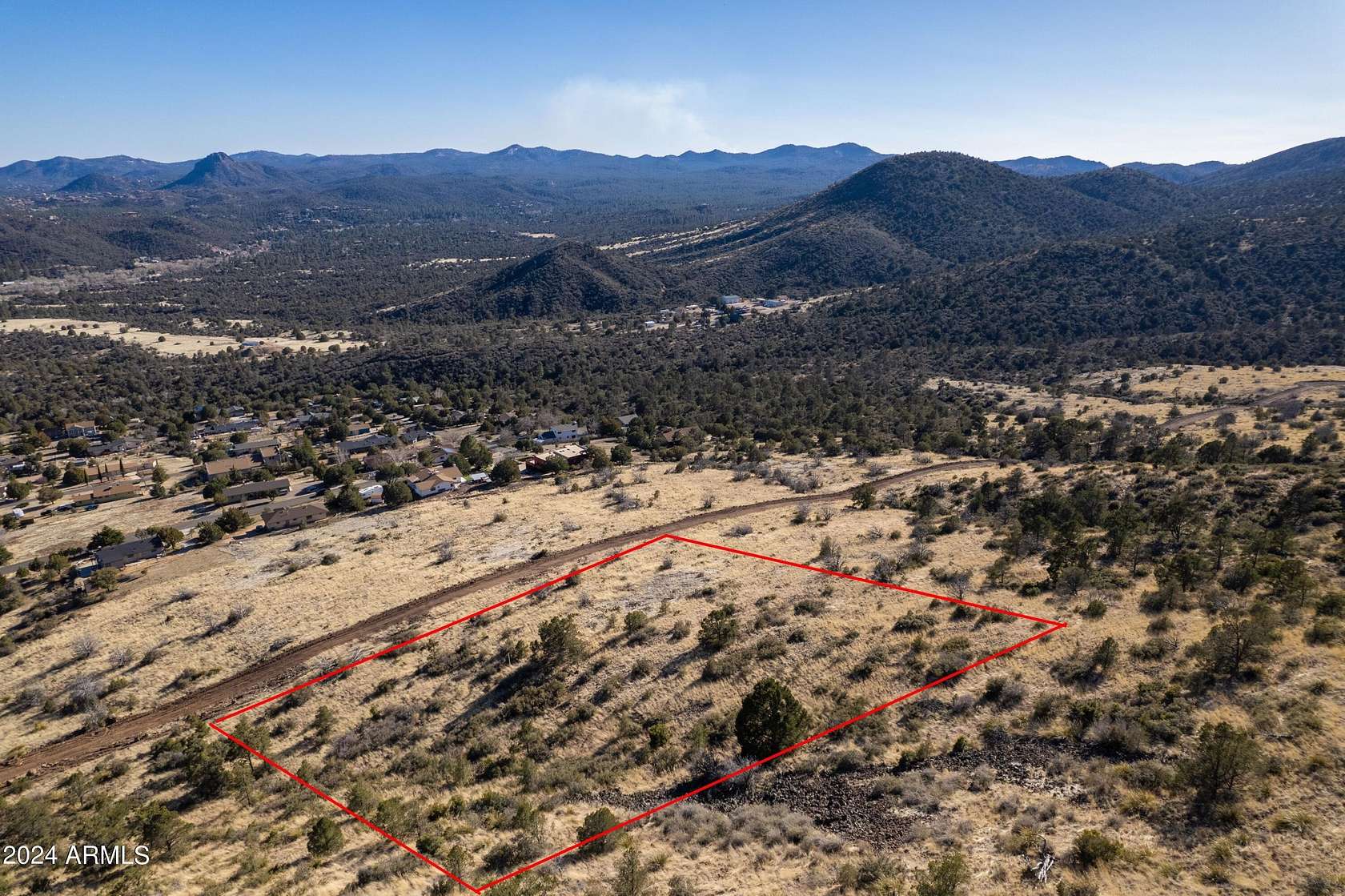 2.91 Acres of Residential Land with Home for Sale in Prescott, Arizona