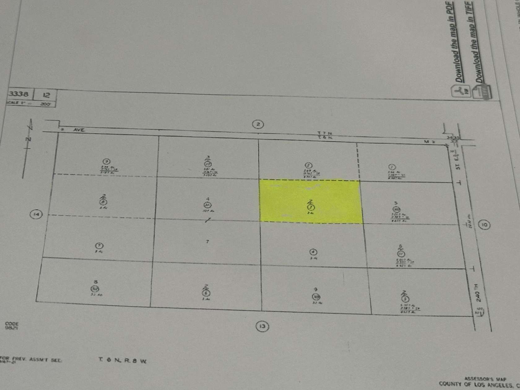 Land for Sale in Lancaster, California